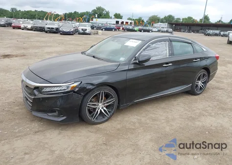 2021 Honda Accord Touring из США, поврежденный, VIN 1HGCV2F97MA018139